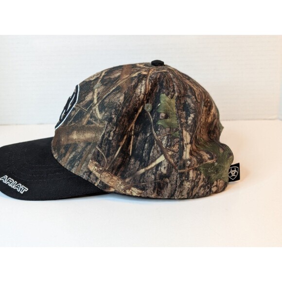 ARIAT Hat Camo SnapBack  Shield Embroidered Logo Hunting - Picture 4 of 7